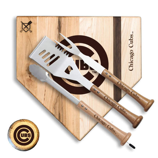 Baseball BBQ Chicago Cubs Grilling Tool Set Wayfair